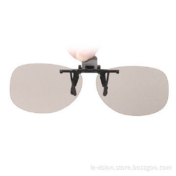 Passive Polarized 3D Glasses Lenses for Digital Cinema Silver Screen from China Supplier